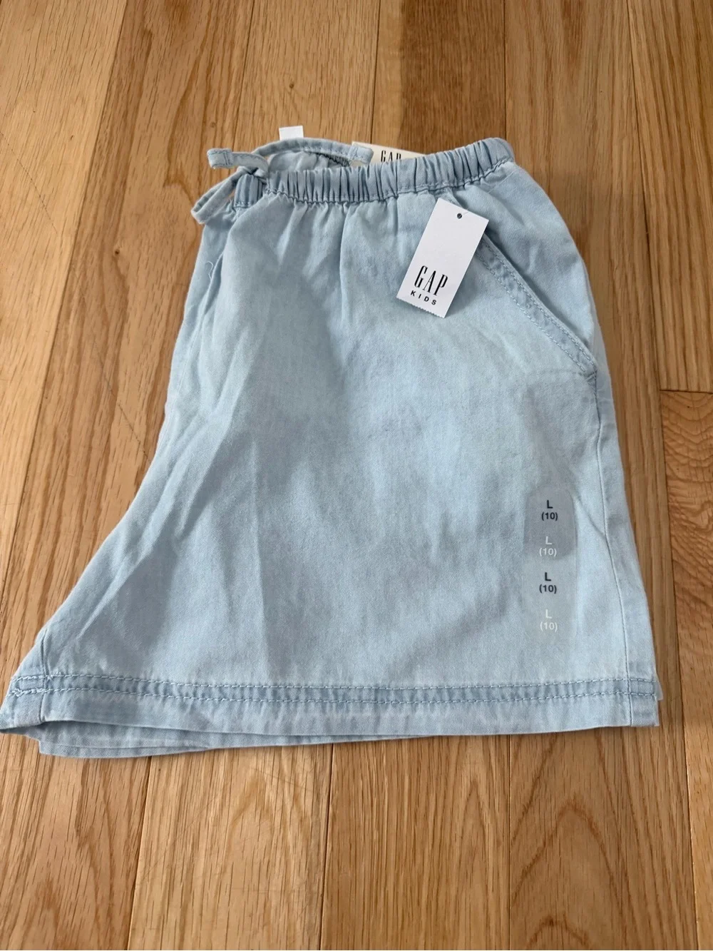 Gap Kids Washwell Pull-On Draw String Denim Shorts